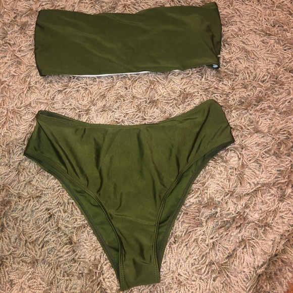 Zaful Other - Deep Green Bikini